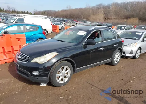 2010 Infiniti Ex35 Journey z USA, uszkodzony, nr VIN JN1AJ0HR7AM754854